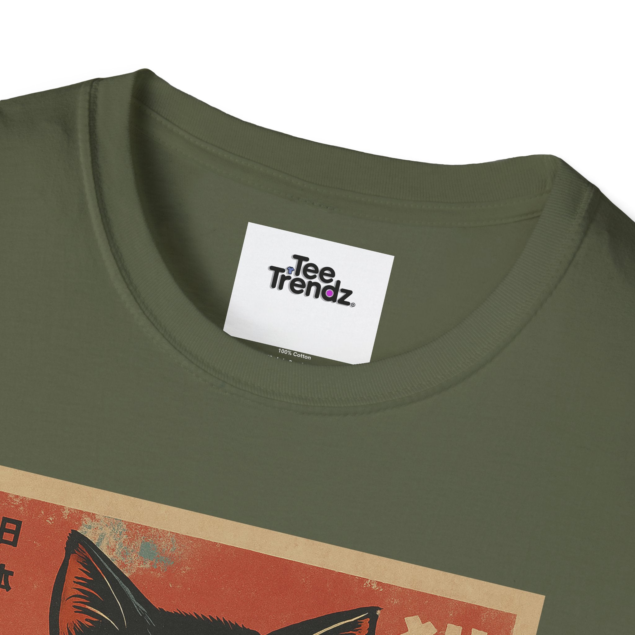 Cat Ramen T-Shirt — Vintage Japanese Neko Bowl Graphic Tee