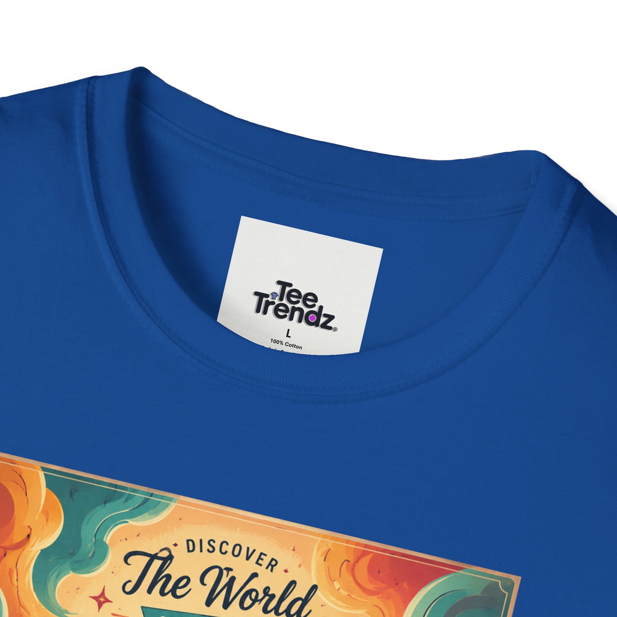 Travel Poster T-Shirt — 'The World, Countless Memories' Vintage Eiffel Tower Tee
