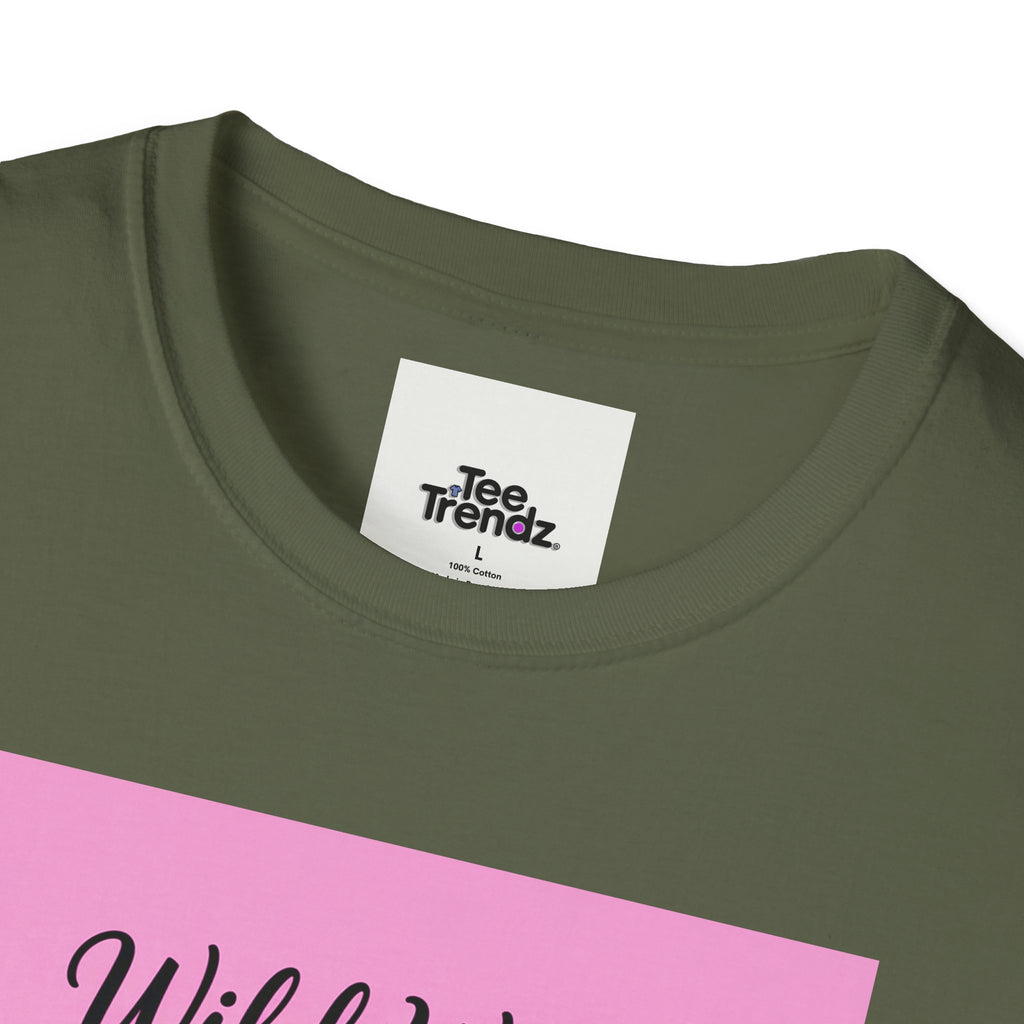 Wild West Pink Cowboy Hat T-Shirt — Floral Western Graphic Tee