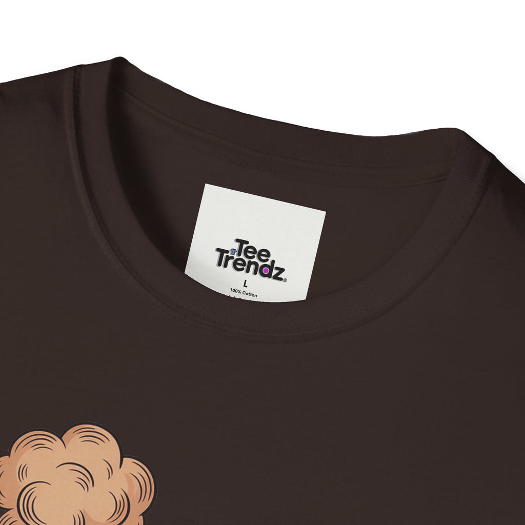 Skull Smoker T‑Shirt — "The Drunker" Vintage Skeleton Graphic Tee
