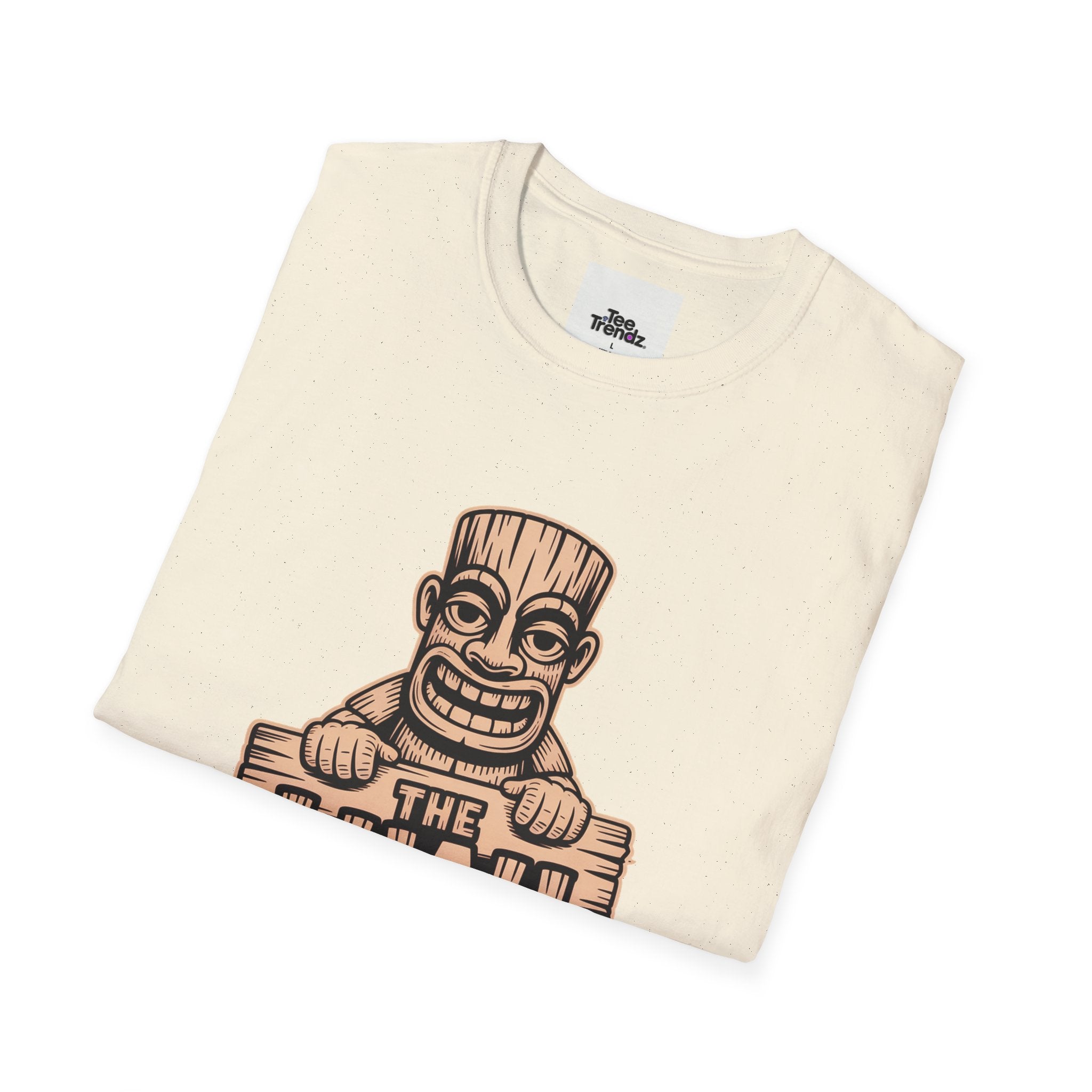 Luau T-Shirt — Vintage Tiki The Luau Graphic Tee (421 N. Rodeo, Beverly Hills)