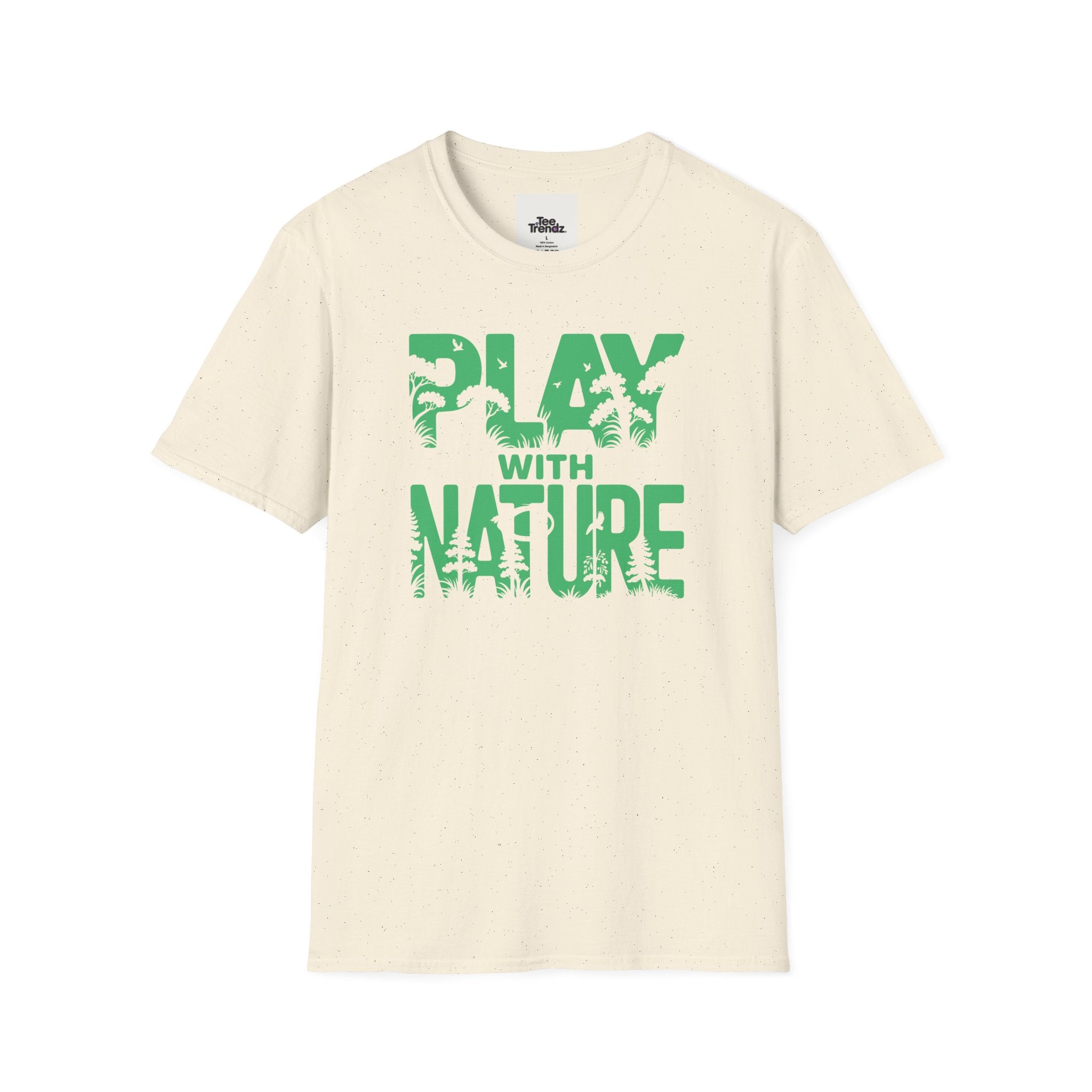 Play With Nature T-Shirt — Eco Adventure Graphic Tee
