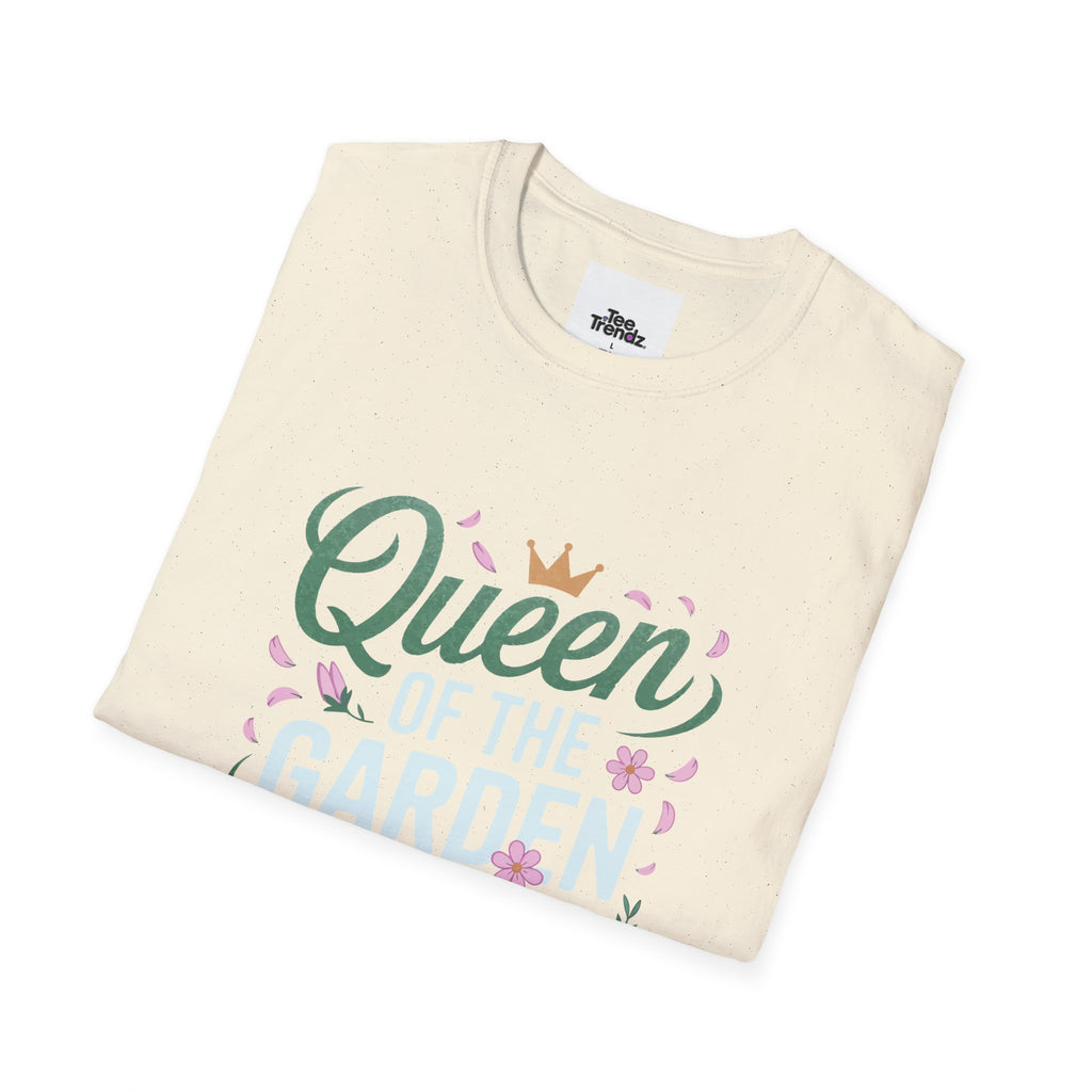 Queen of the Garden T-Shirt — Floral Gardener Gift