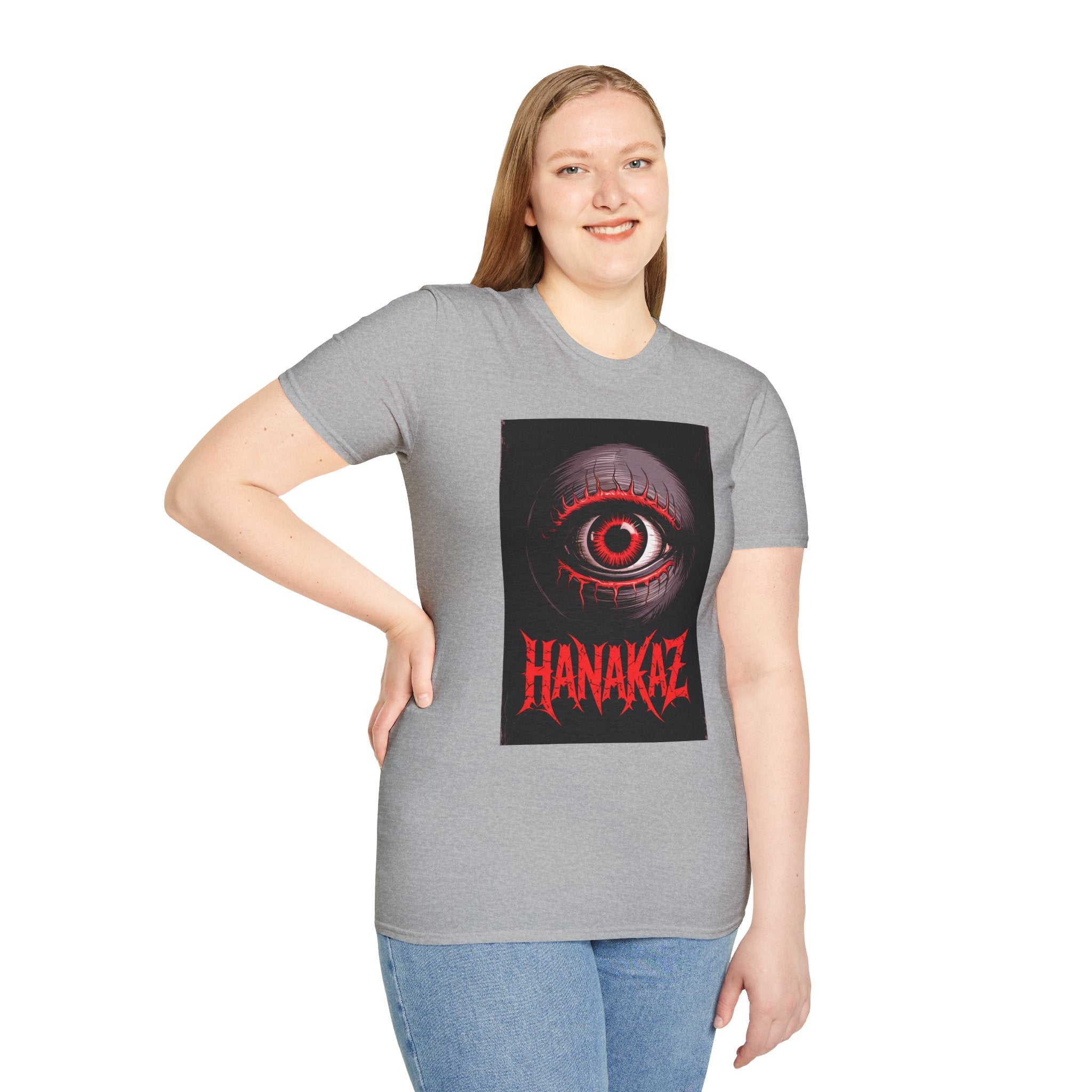 Hanakaz Red Eye Graphic T-Shirt