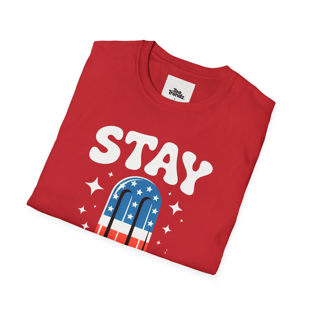 Stay Cool Popsicle T-Shirt — Retro Summer Graphic Tee