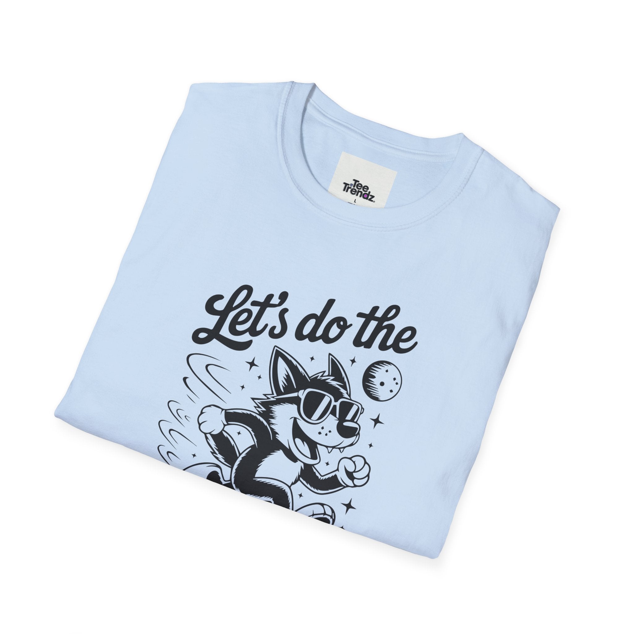 Timewarp Fox T-Shirt — "Let's Do the Timewarp Again" Retro Dance Tee