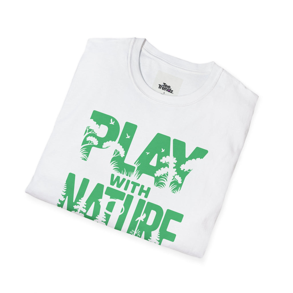 Play With Nature T-Shirt — Eco Adventure Graphic Tee