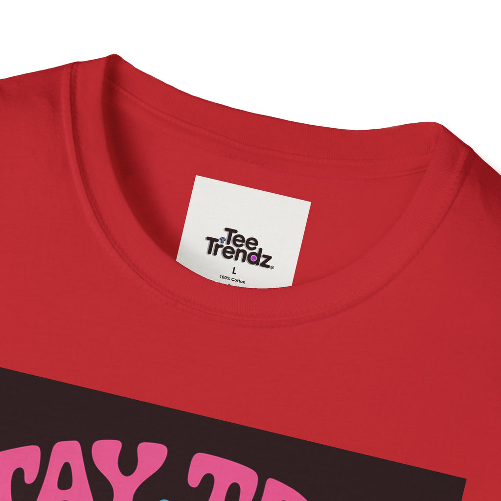 Stay True Mushroom T-Shirt — Psychedelic Colorful Fungi Graphic Tee