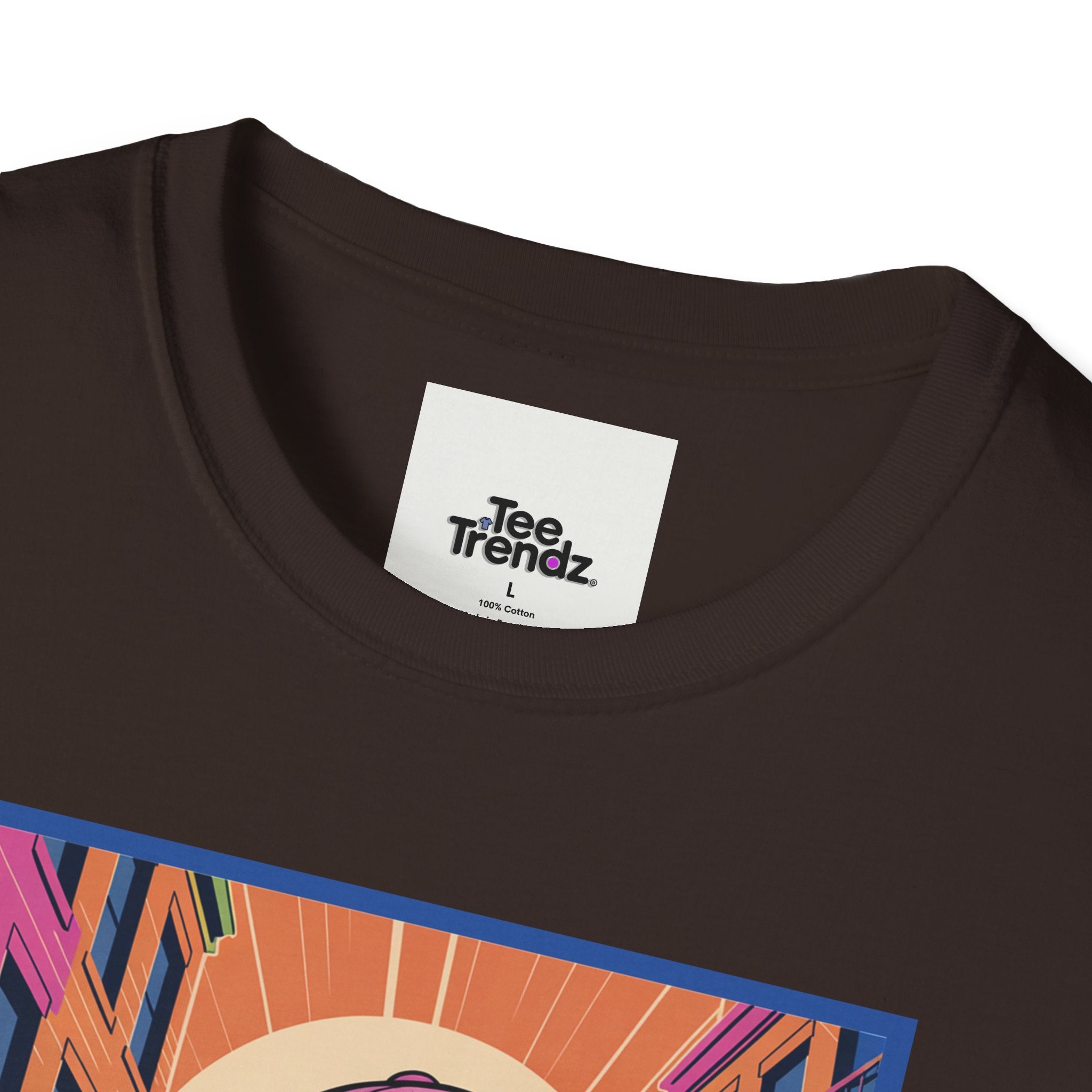 Skateboard Duck Graphic T-Shirt — Retro Streetwear Skateboarder Design