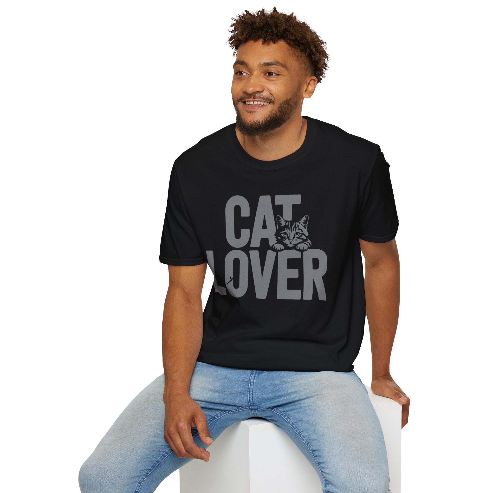 Cat Lover T-Shirt — Bold Graphic Tee for Cat Owners & Pet Lovers