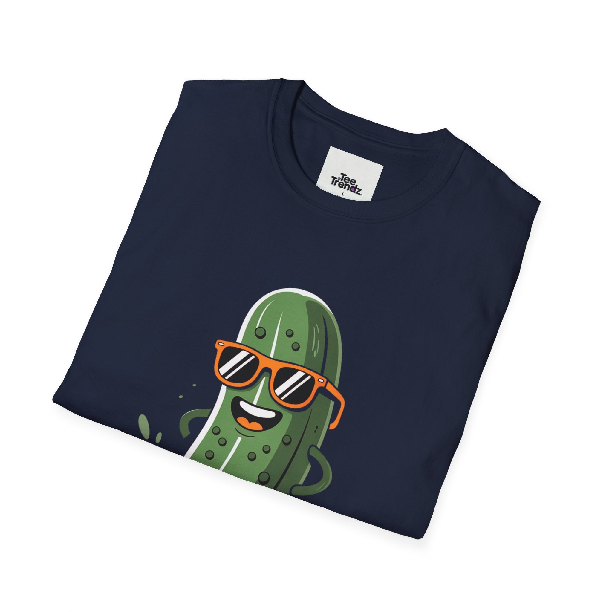 Cool Pickle Graphic T-Shirt — Sunglasses Pickle Funny Cute Tee