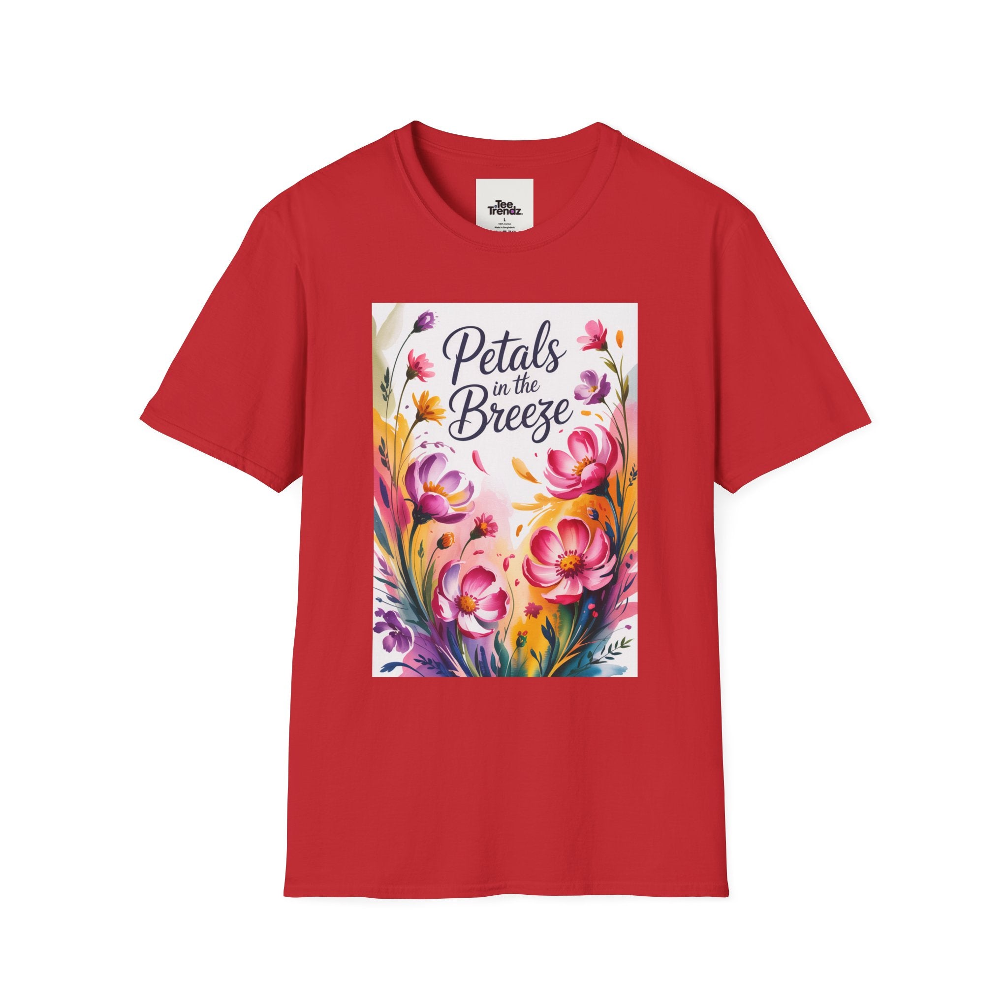 Petals in the Breeze Floral T-Shirt