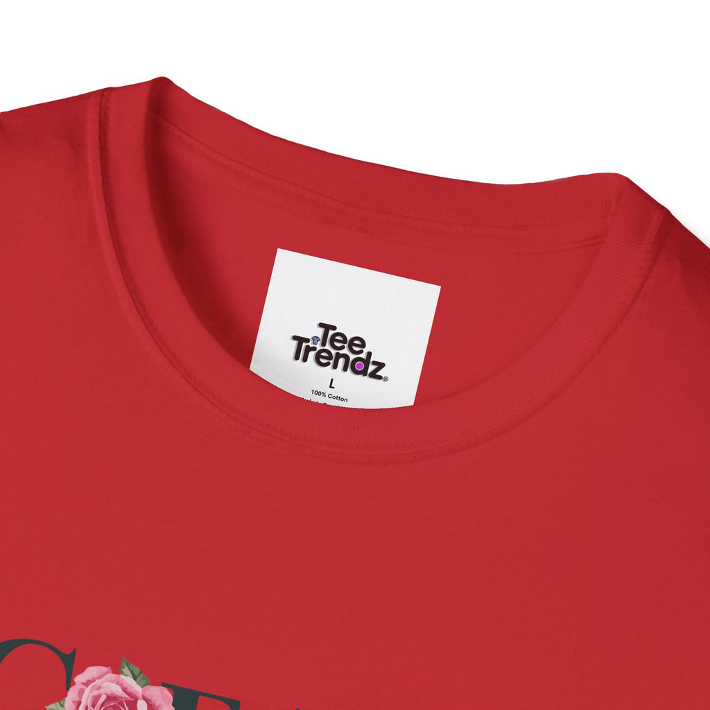 Create Your Own Future T-Shirt — Floral Motivational Tee