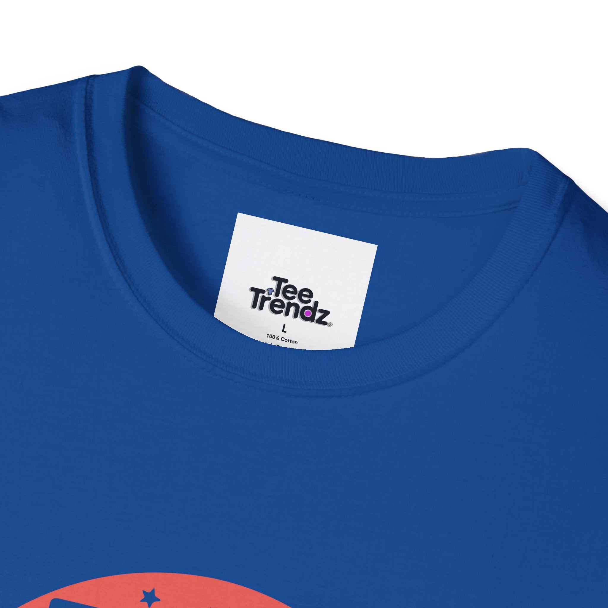 Stay Pawsitive Cat T-Shirt — Retro Rainbow Cat Graphic Tee