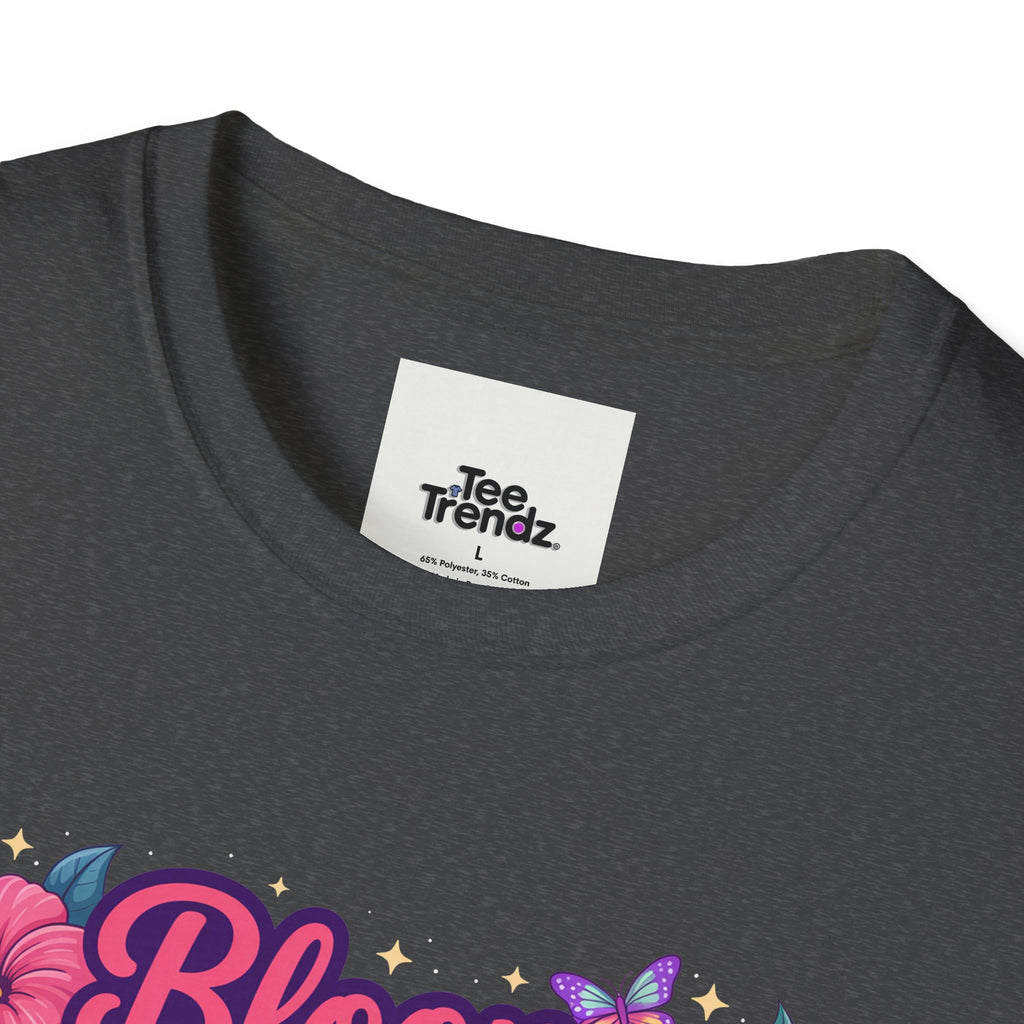 Bloom Baby Bloom Floral T-Shirt — Cute Spring Garden Tee for New Moms & Moms-to-Be