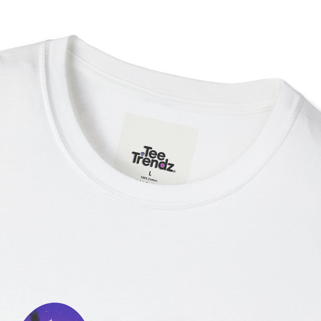 T-Shirt — Tropical Paw Sunset Graphic Tee