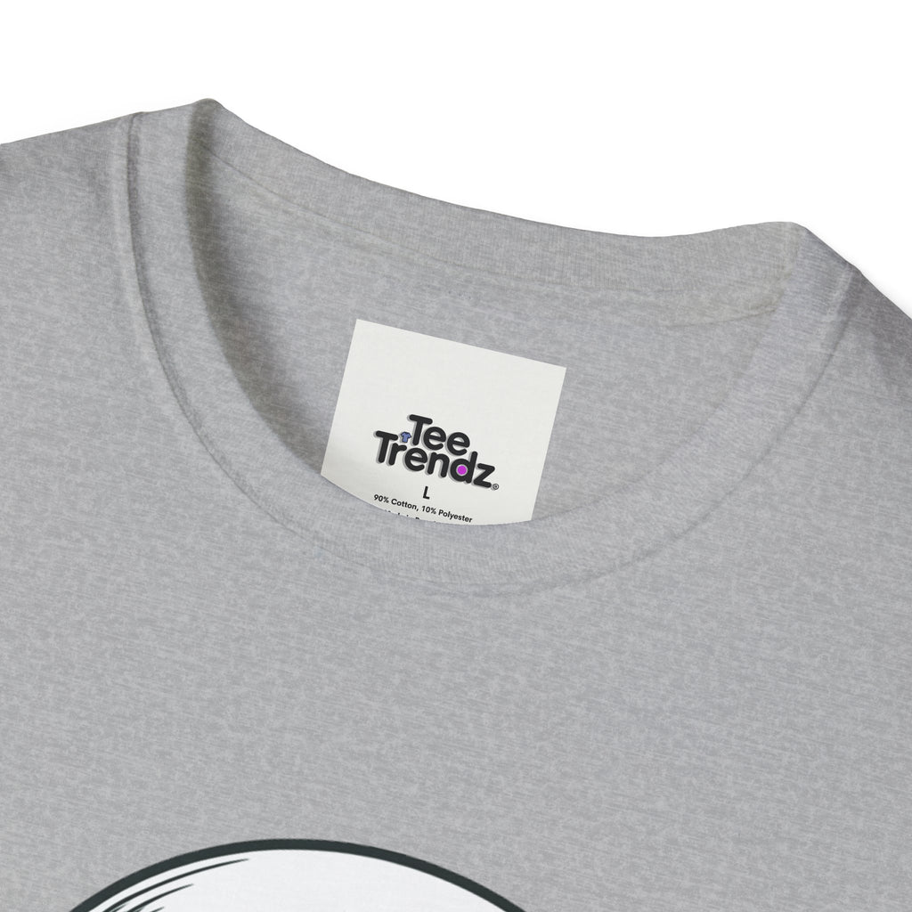Skull with Sunflower Graphic T-Shirt