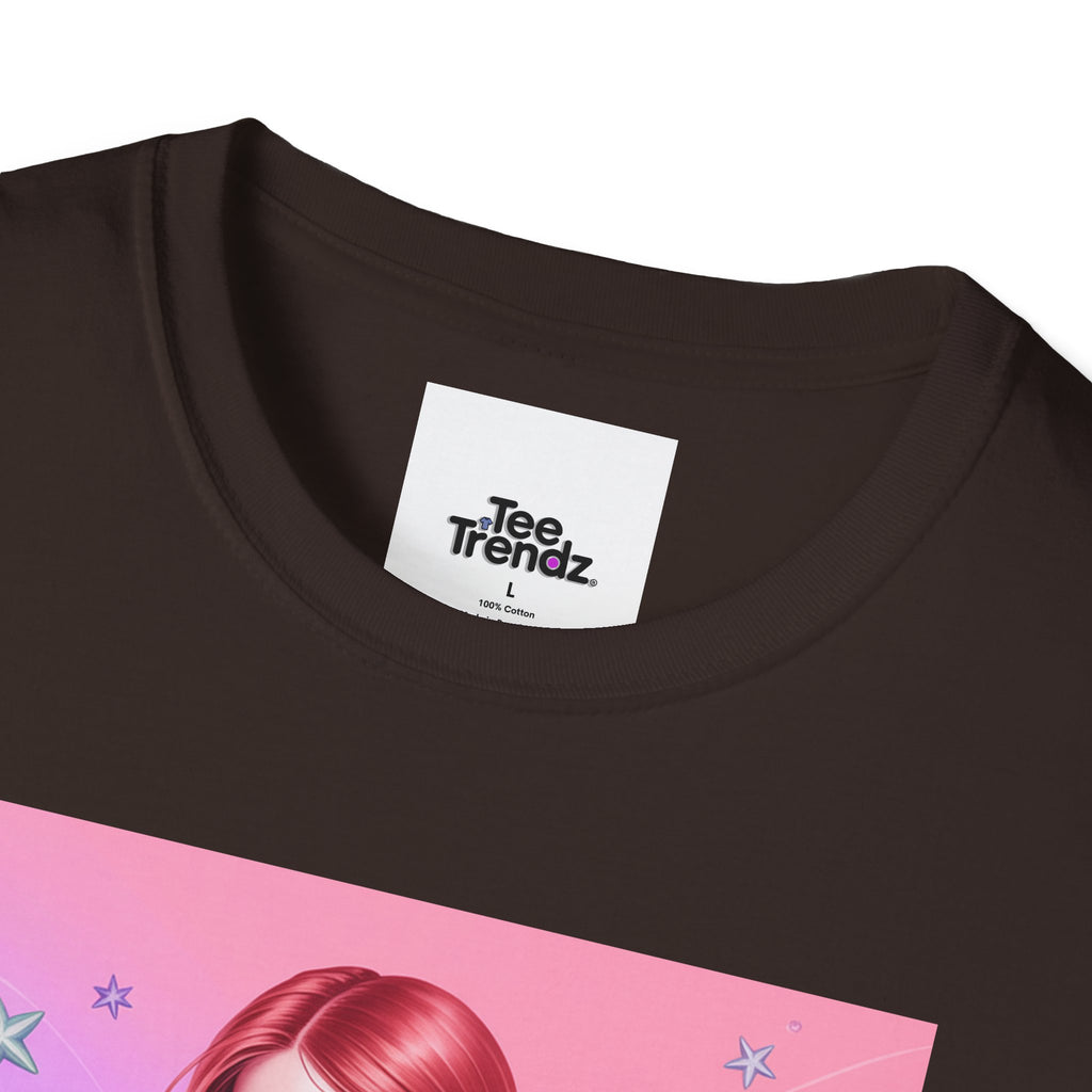 Mermaid Fantasy T-Shirt — Pastel Cosmic Sea Girl Graphic Tee