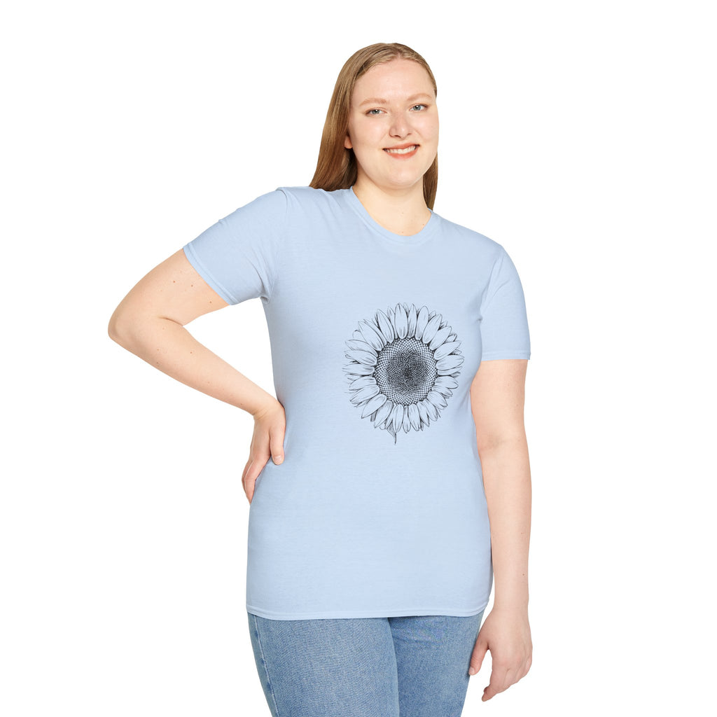 Sunflower Sketch T-Shirt