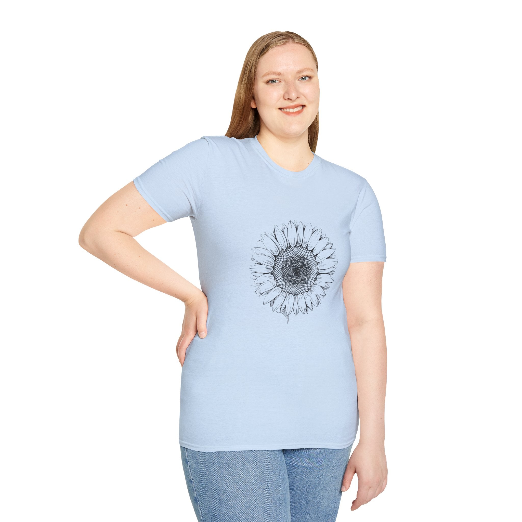 Sunflower Sketch T-Shirt
