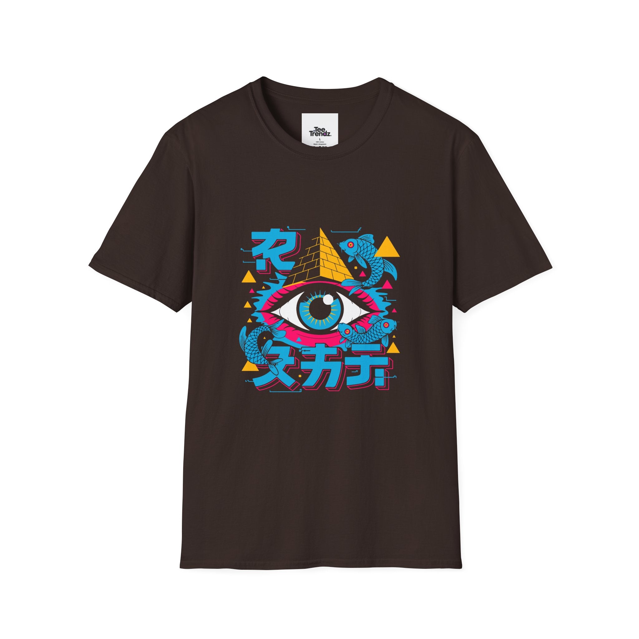 Psychedelic Eye T-Shirt — Retro Japanese Graphic Tee