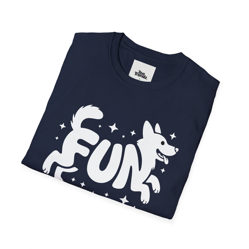 Fun Fox T-Shirt — Playful Kids Graphic Tee with 'FUN' Design