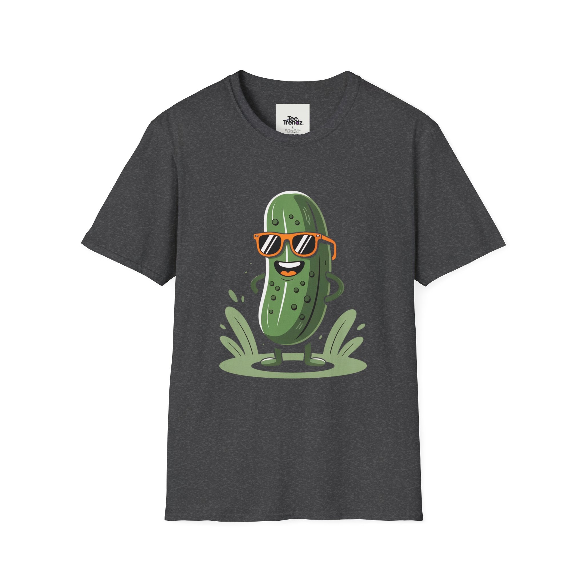 Cool Pickle Graphic T-Shirt — Sunglasses Pickle Funny Cute Tee