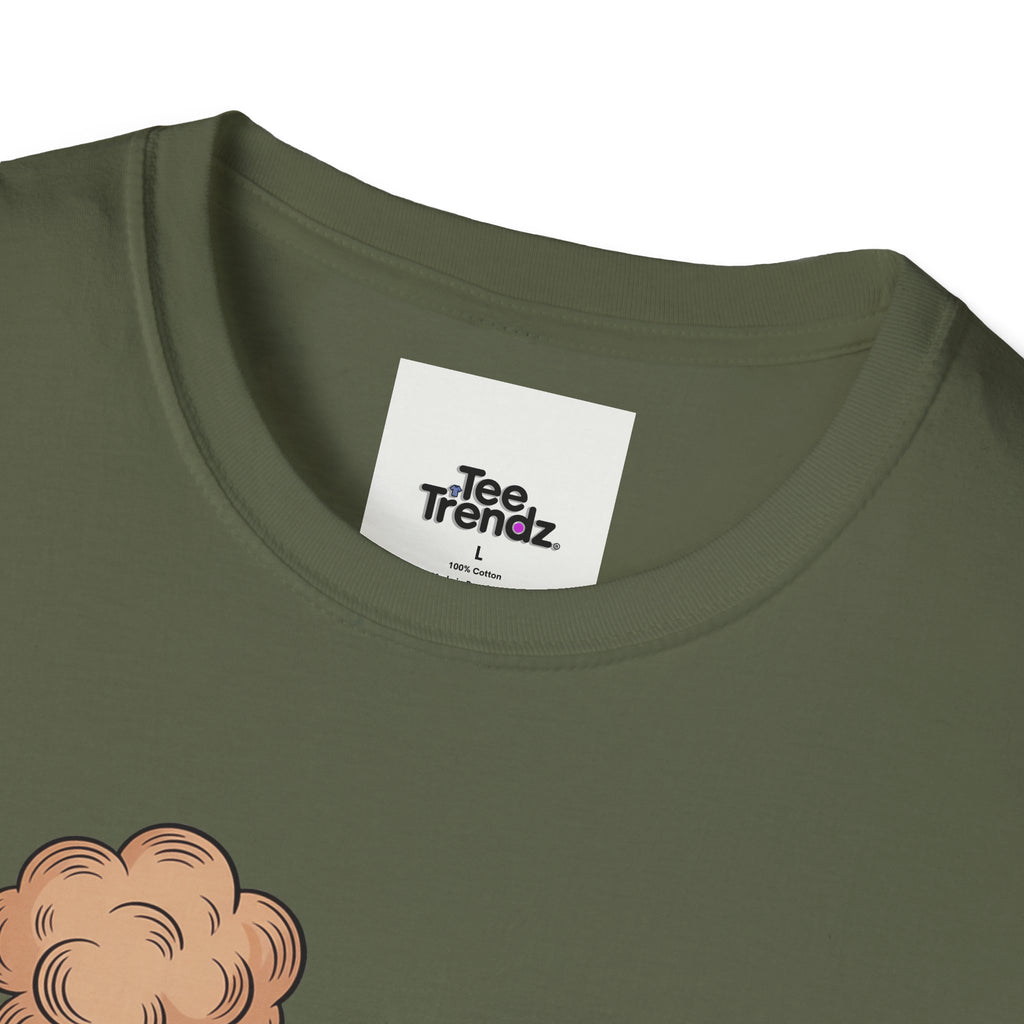 Skull Smoker T‑Shirt — "The Drunker" Vintage Skeleton Graphic Tee