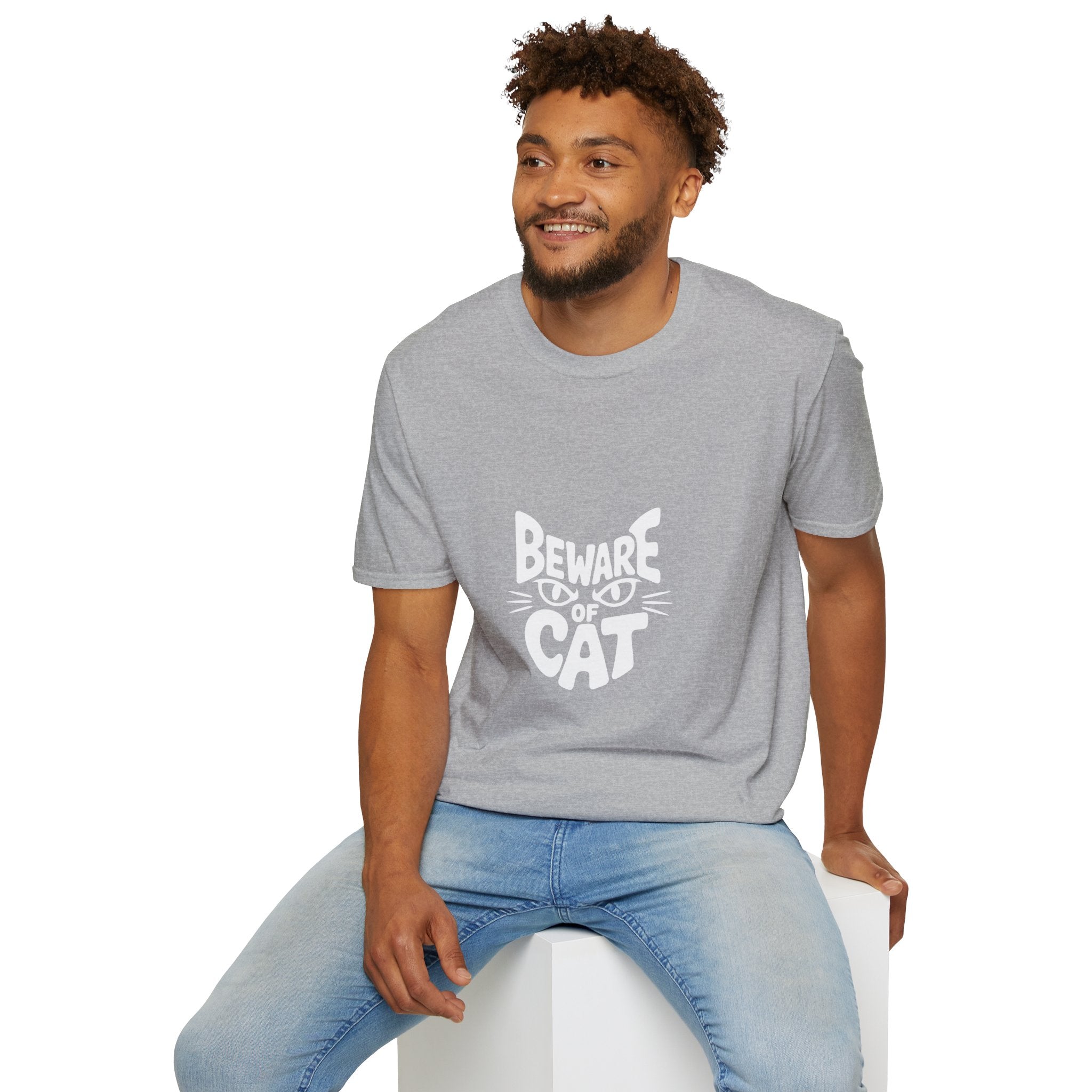 Beware of Cat T-Shirt — Funny Cat Lover Tee