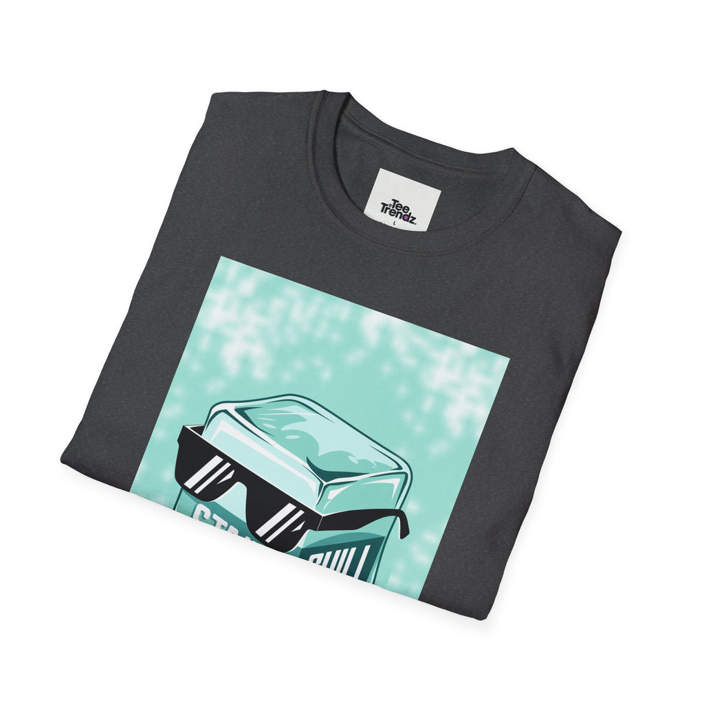 Stay Chill Ice Cube T-Shirt — Retro Sunglasses Graphic Tee