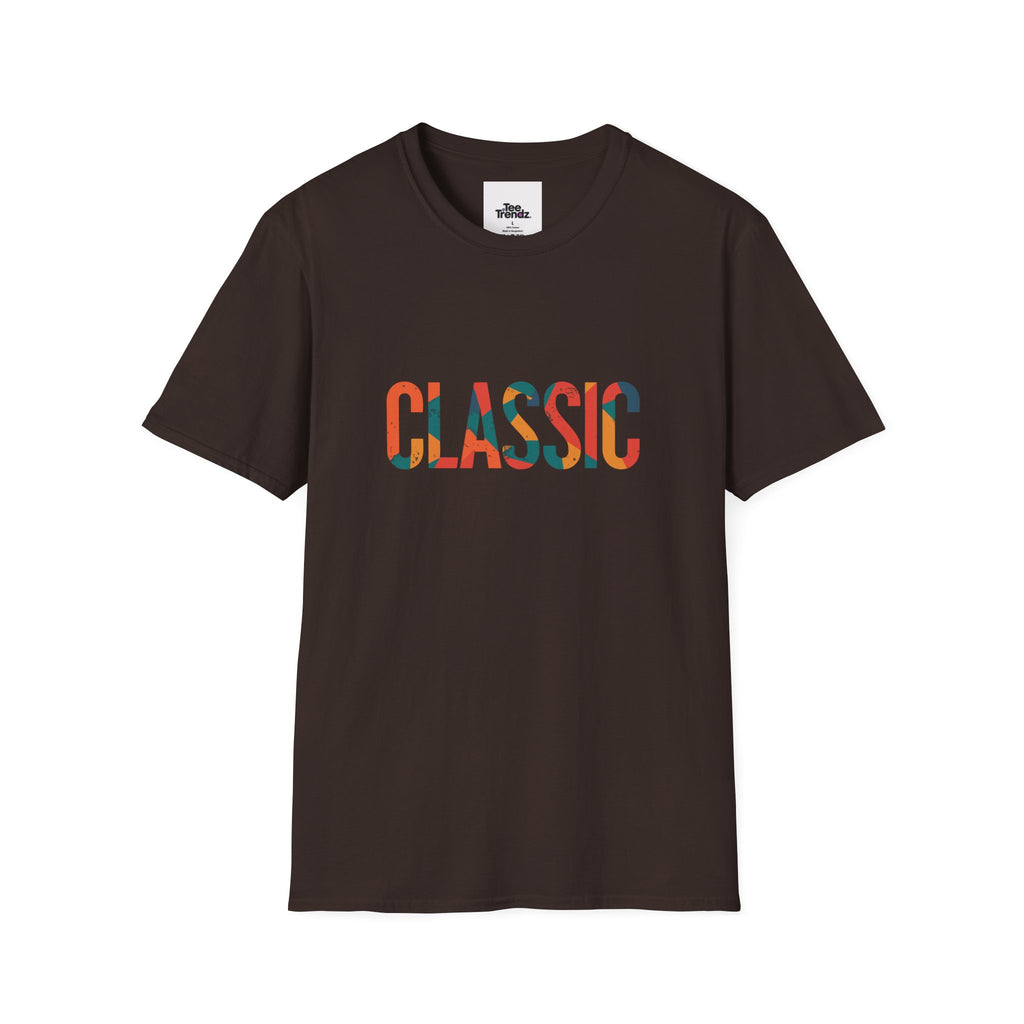 Classic Retro Text T-Shirt