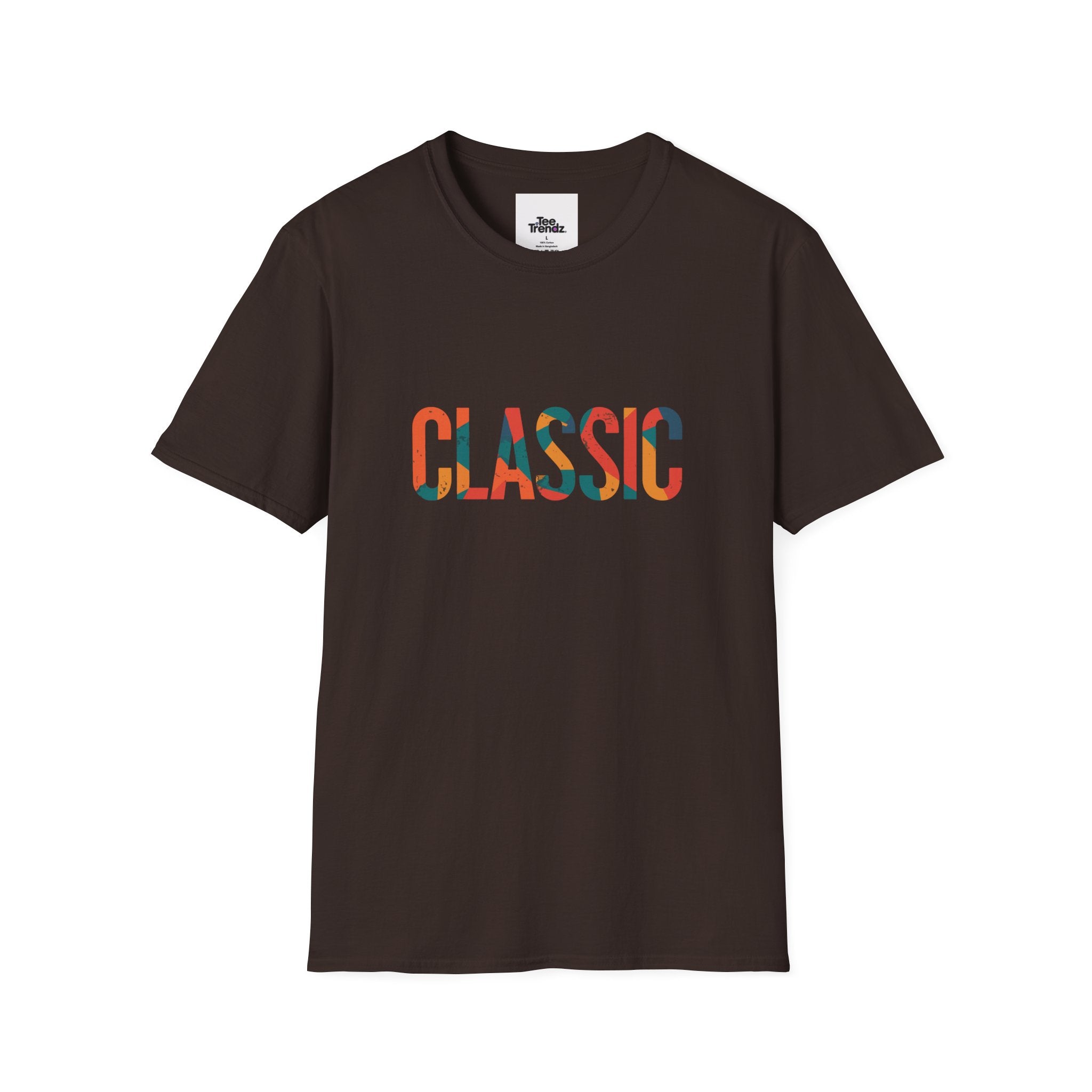 Classic Retro Text T-Shirt