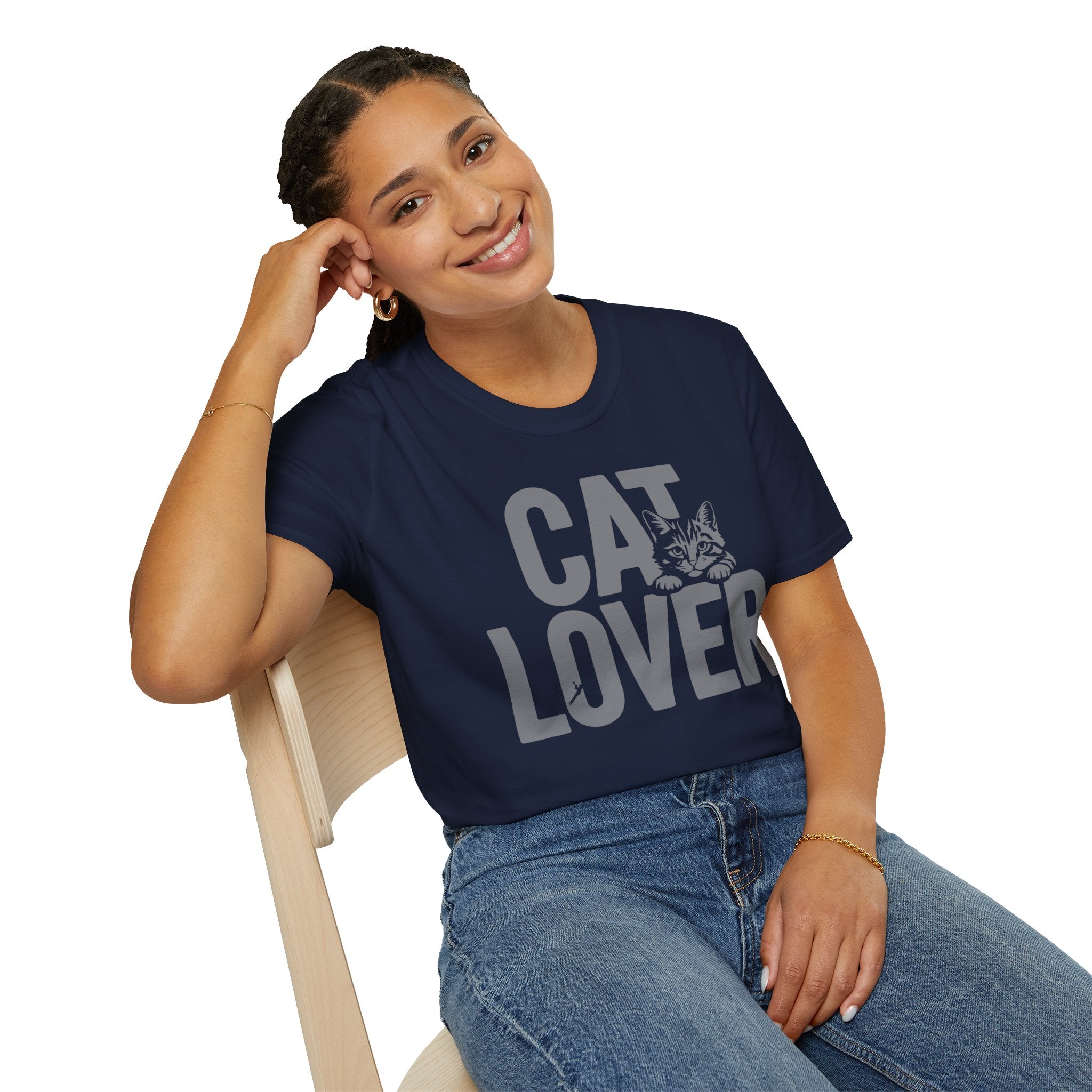 Cat Lover T-Shirt — Bold Graphic Tee for Cat Owners & Pet Lovers