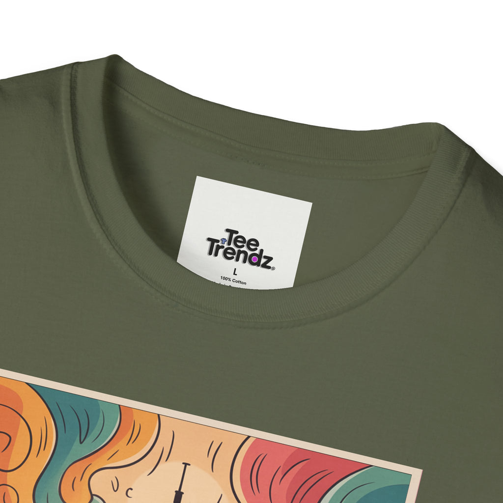 Eiffel Tower Retro Art T-Shirt — Vintage Paris Skyline Tee