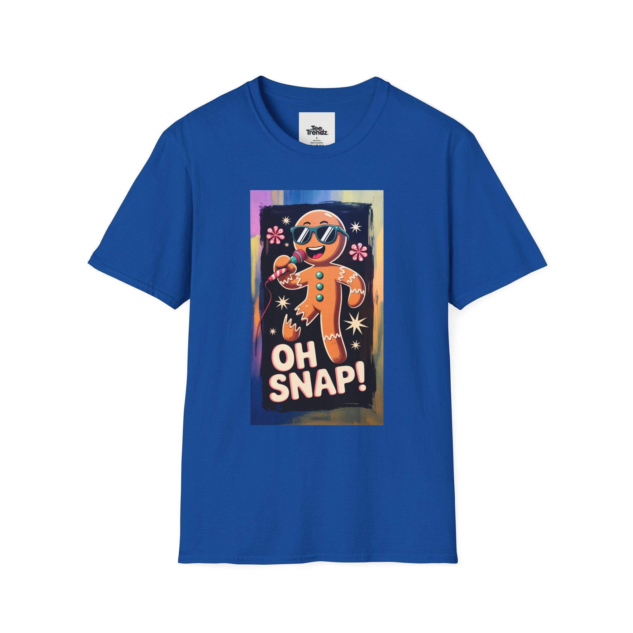 T-Shirt — 'Oh Snap!' Gingerbread Cookie Graphic Tee