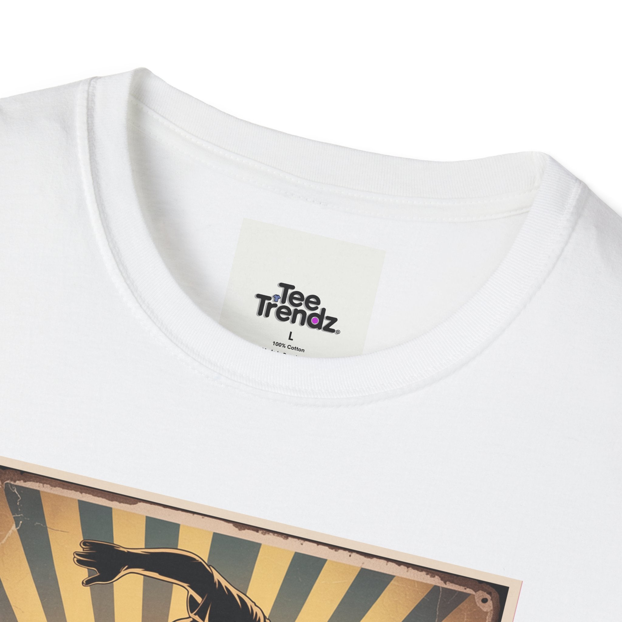 Los Angeles Skateboard Vintage Poster T-Shirt