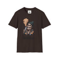 Skull Smoker T‑Shirt — "The Drunker" Vintage Skeleton Graphic Tee