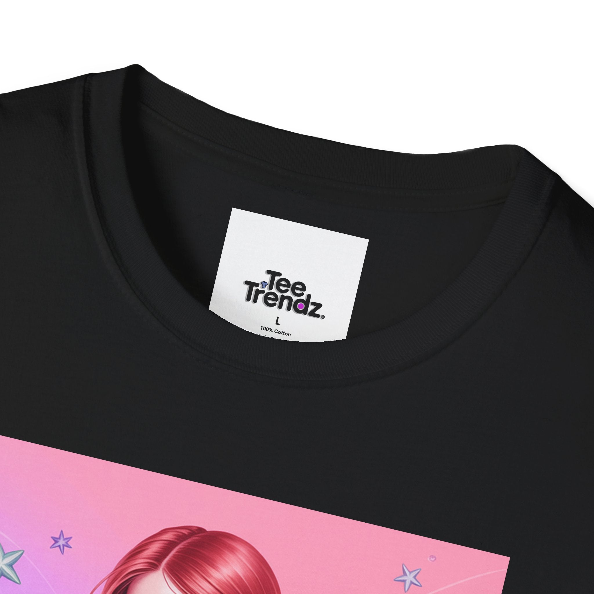 Mermaid Fantasy T-Shirt — Pastel Cosmic Sea Girl Graphic Tee