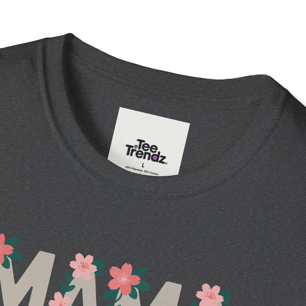 Mama Bear Floral T-Shirt — Mother's Day Mom Tee