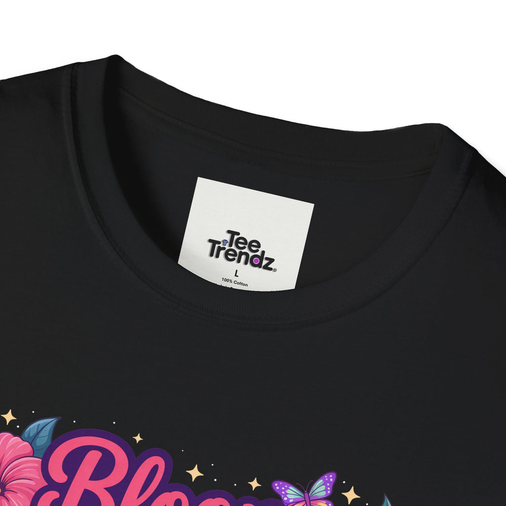 Bloom Baby Bloom Floral T-Shirt — Cute Spring Garden Tee for New Moms & Moms-to-Be