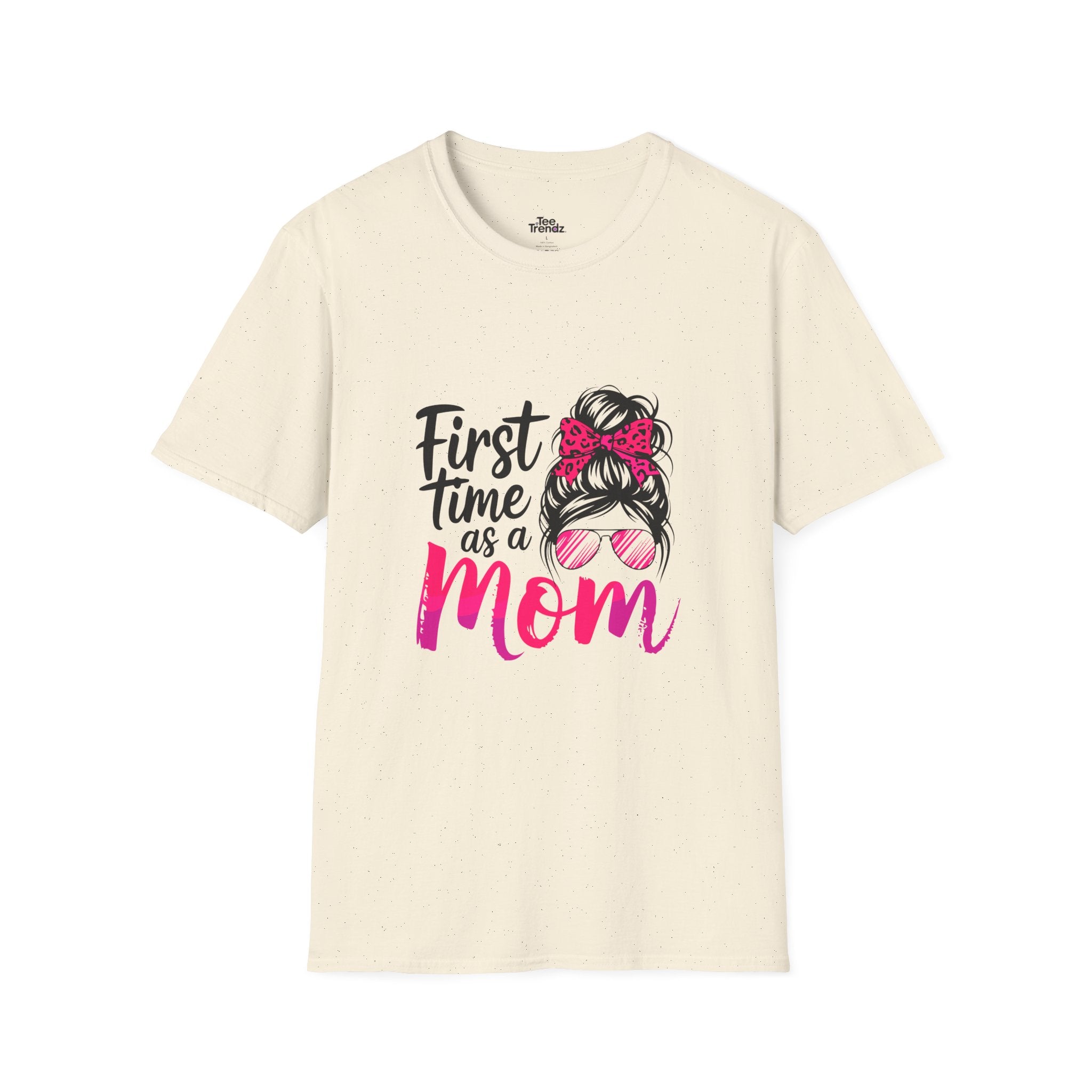 First Time As A Mom T-Shirt - New Mom Graphic Tee
