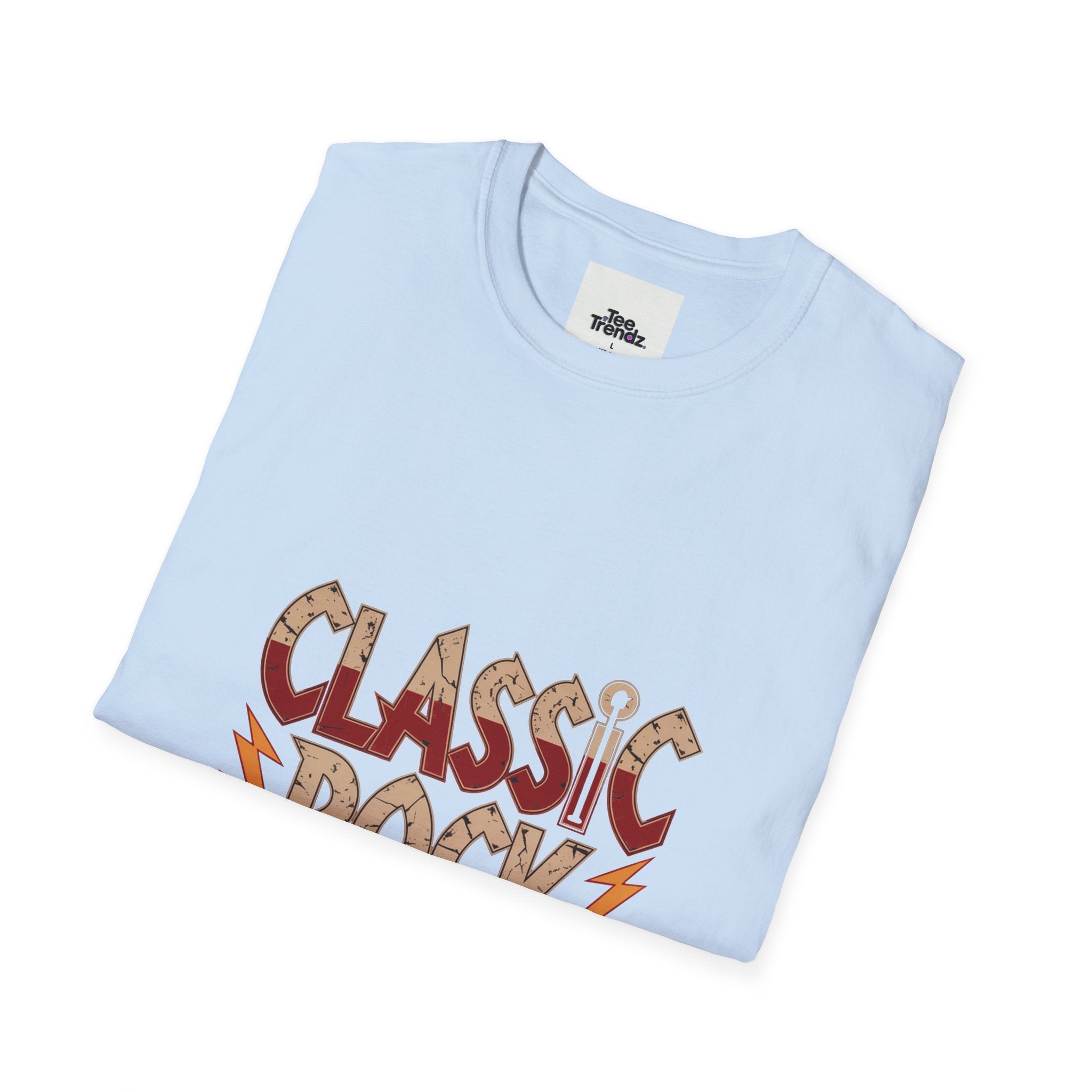 Classic Rock T-Shirt — Retro Lightning Band Tee