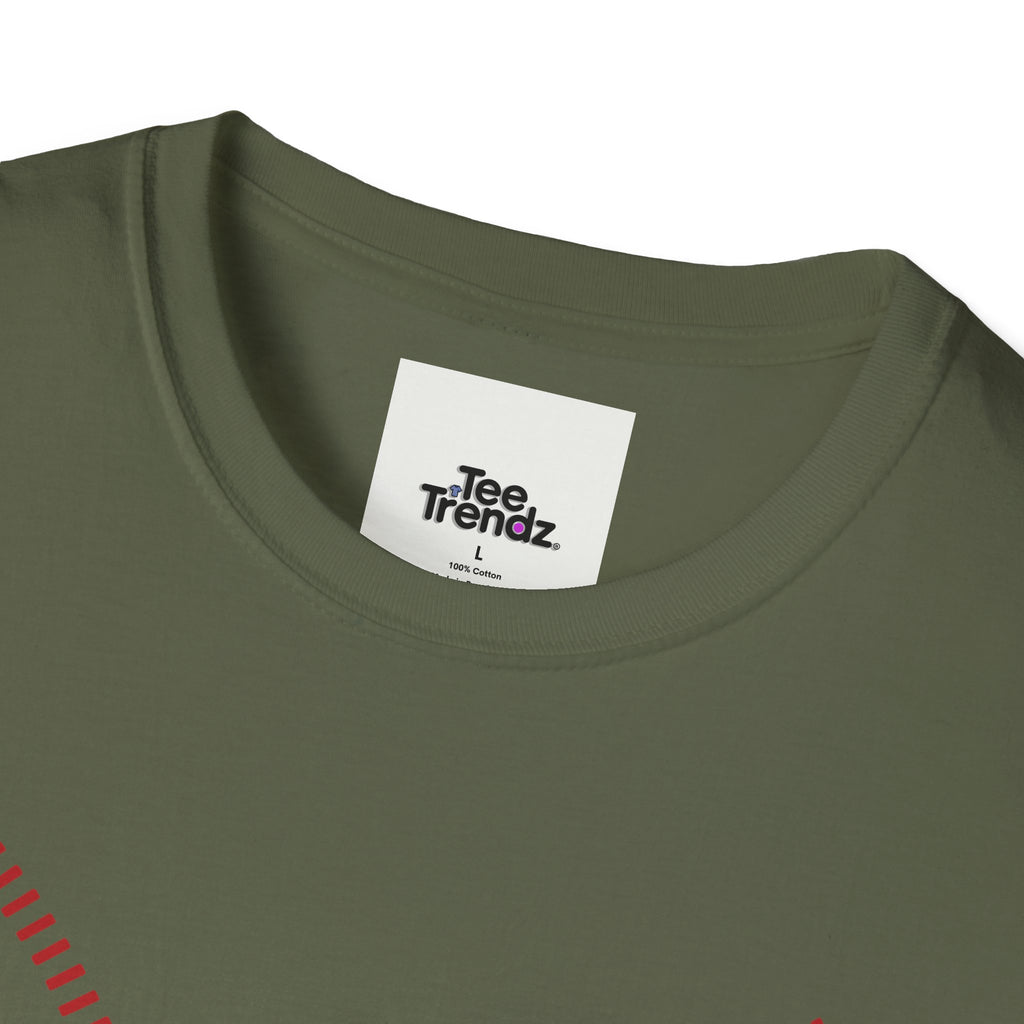 T-Shirt — Playful Monster Zipper Graphic Tee