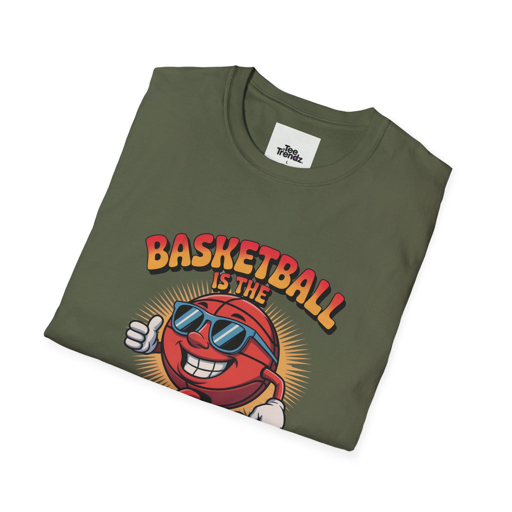 Basketball Is the Way to Happiness T-Shirt