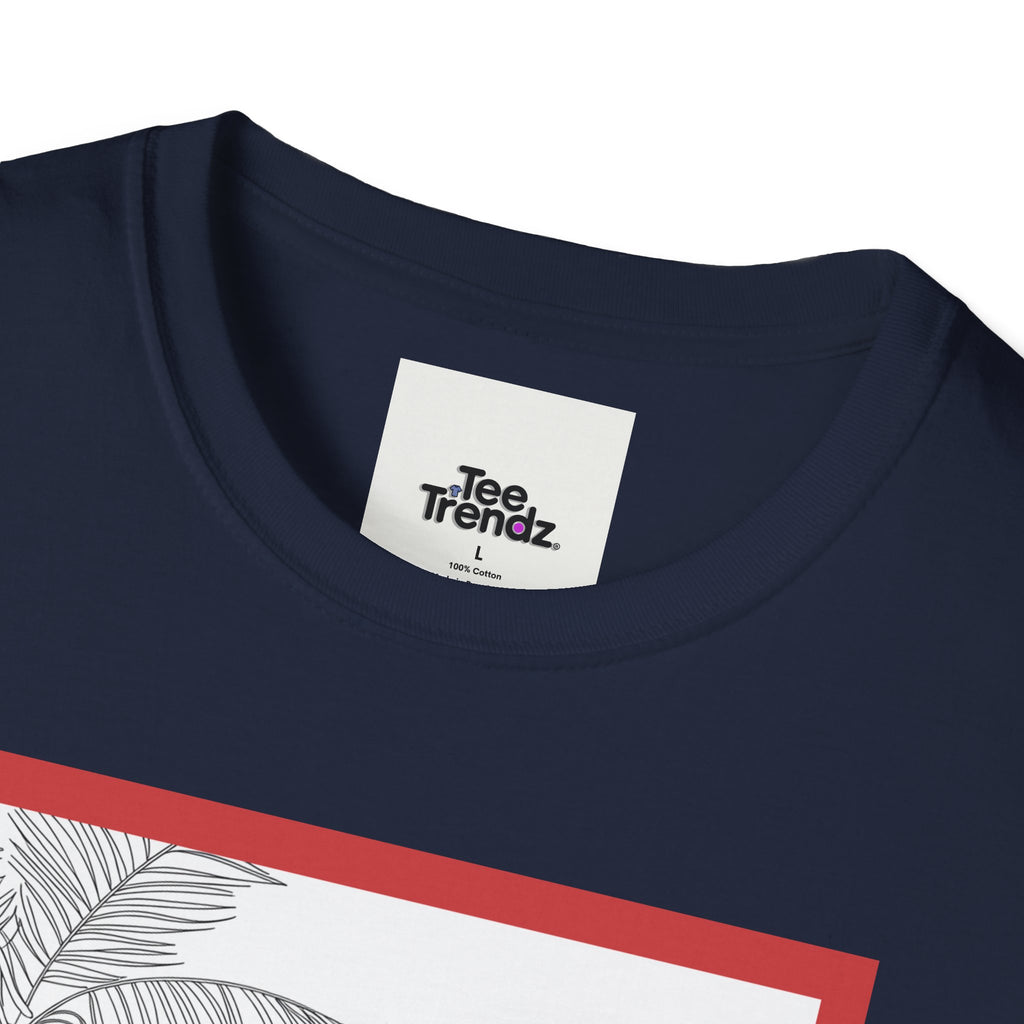 Summer Beach Graphic T-Shirt — 'SUMMER' Retro Palm & Relaxation Design
