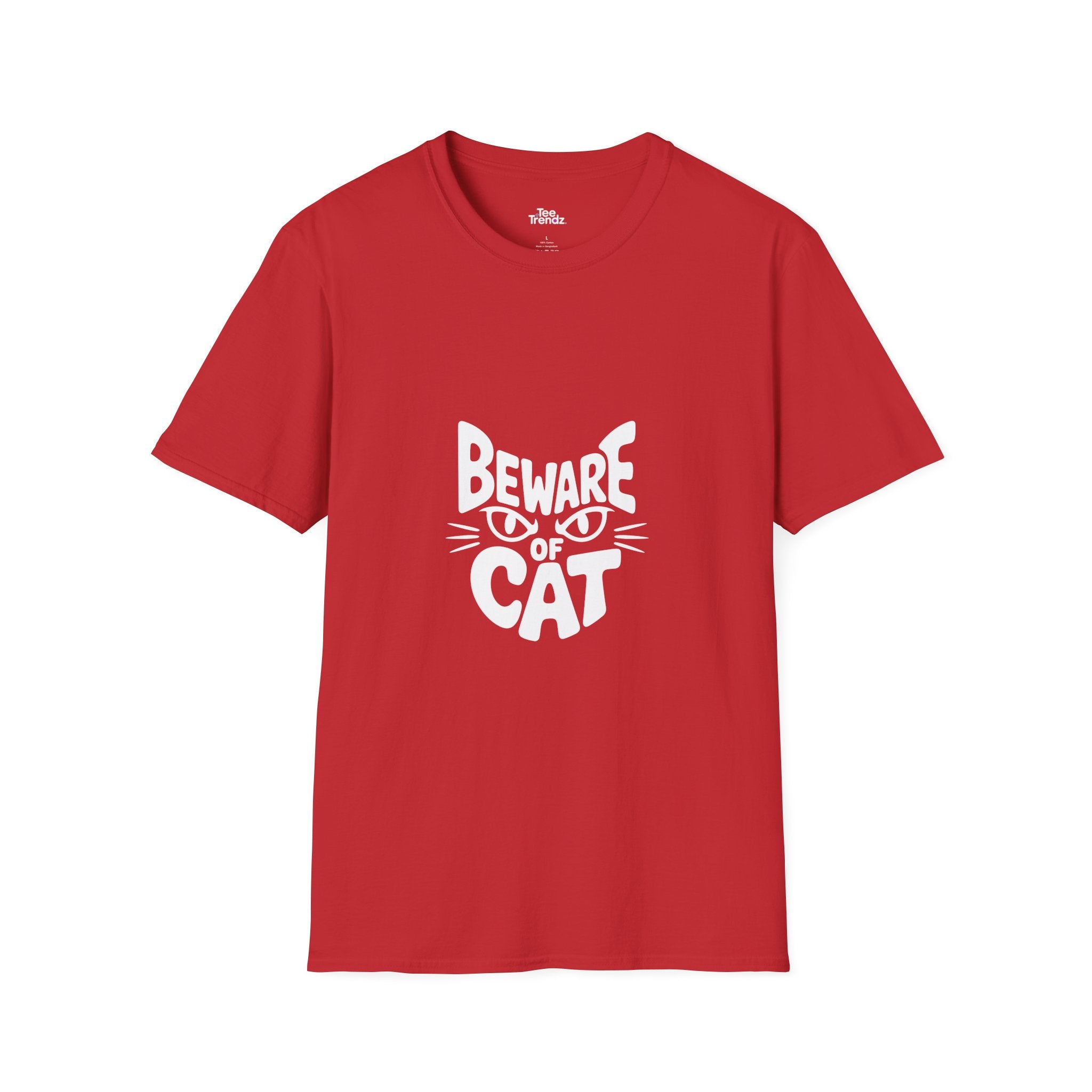 Beware of Cat T-Shirt — Funny Cat Lover Tee