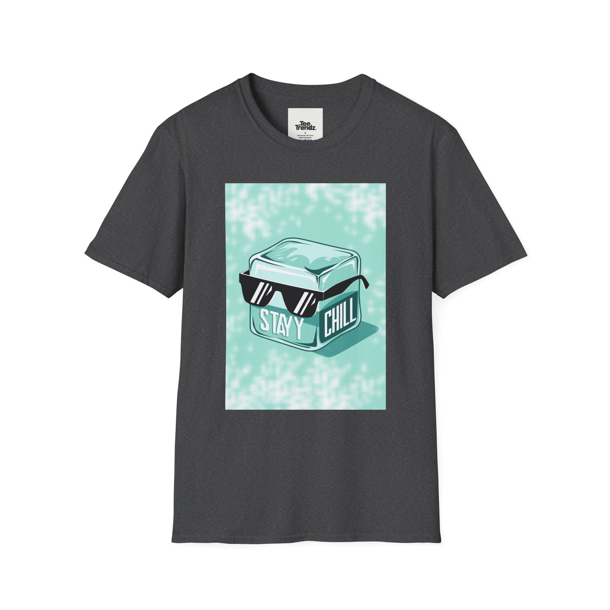 Stay Chill Ice Cube T-Shirt — Retro Sunglasses Graphic Tee
