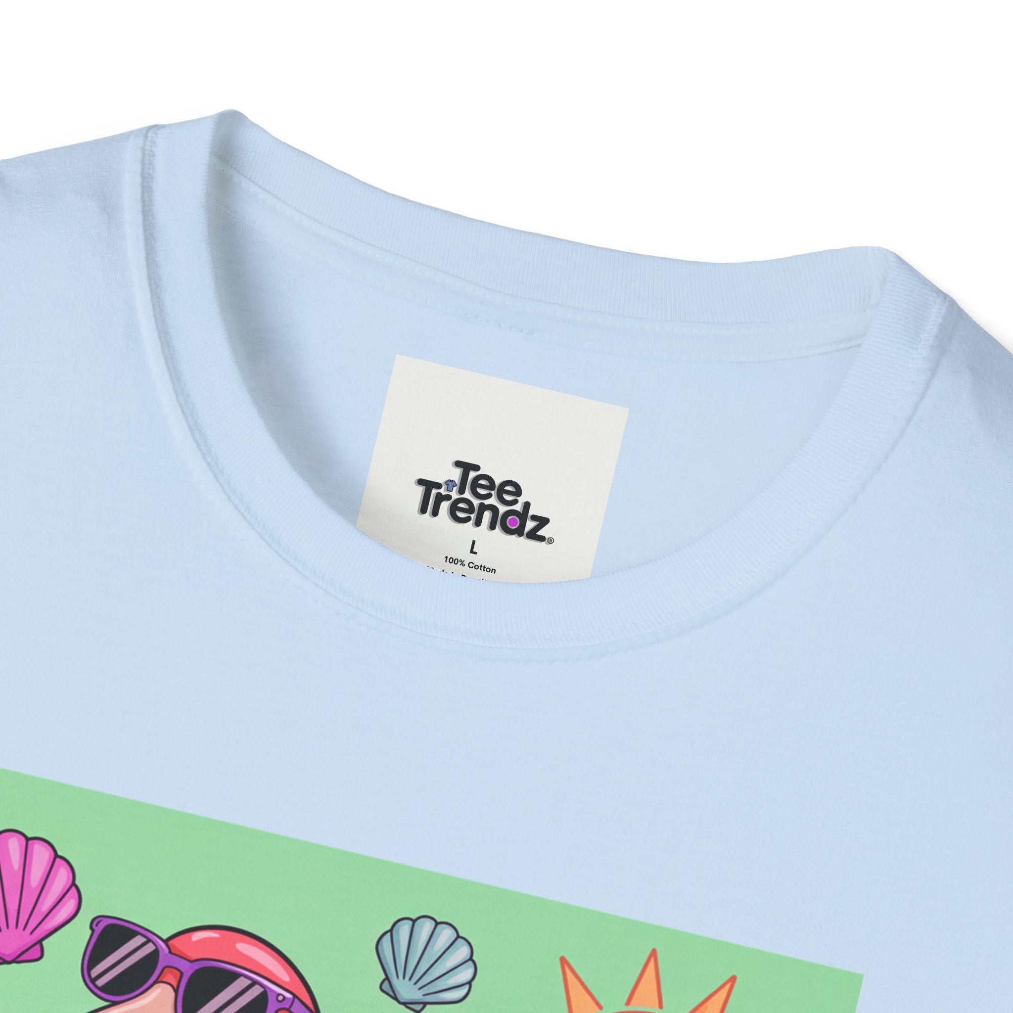 Beach Please Flamingo T-Shirt