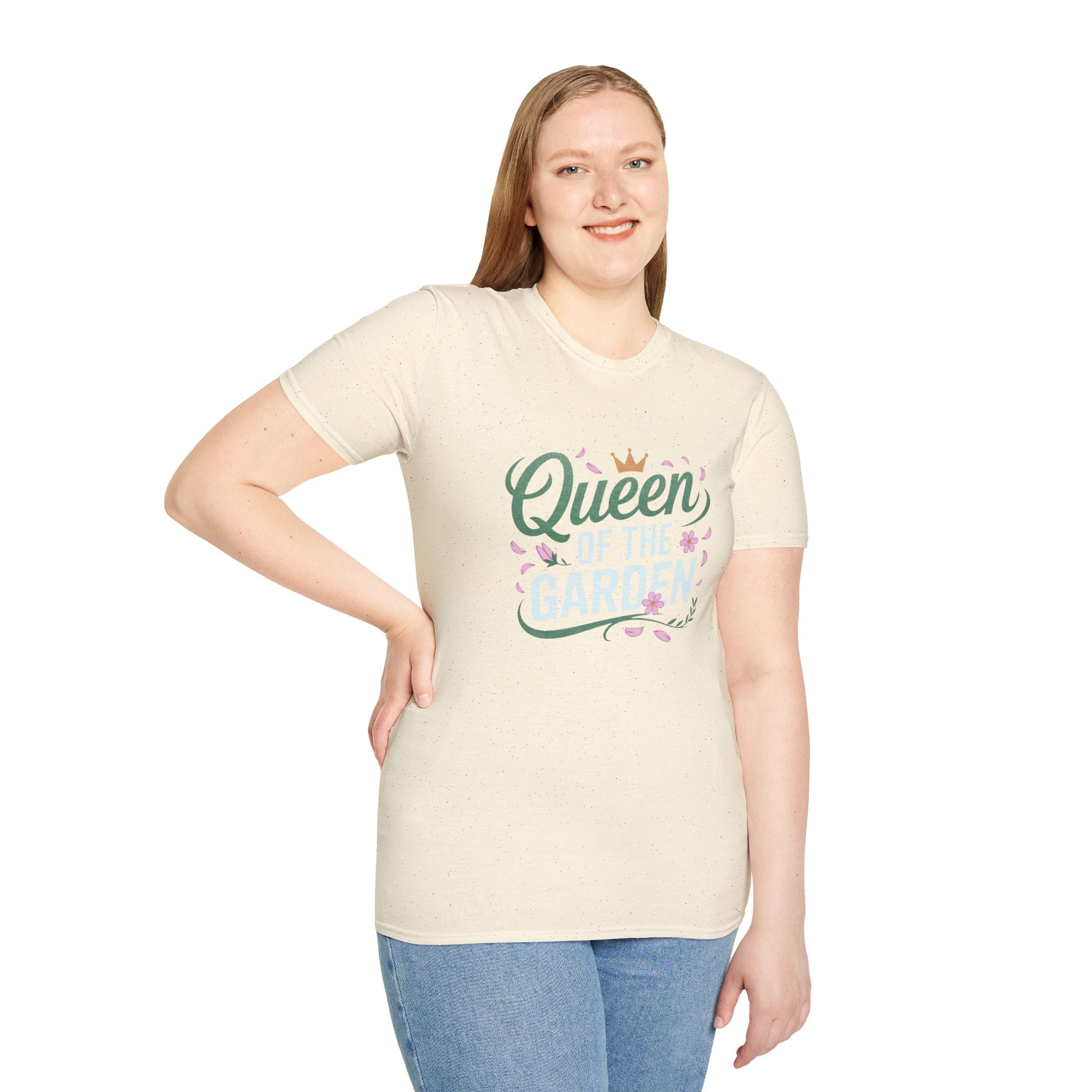 Queen of the Garden T-Shirt — Floral Gardener Gift