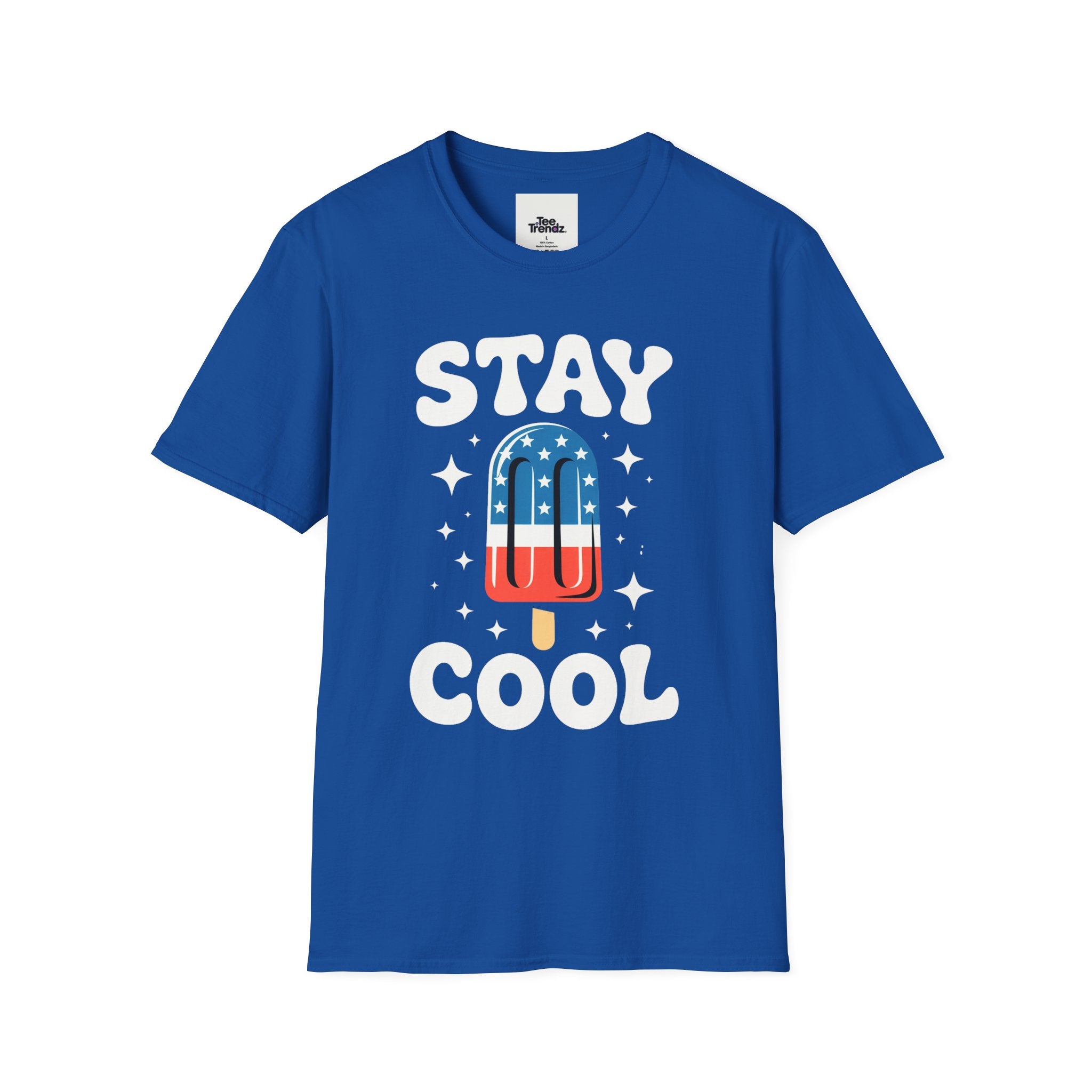 Stay Cool Popsicle T-Shirt — Retro Summer Graphic Tee